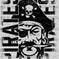 Grunge Pirates Mascot Ready to Press Transfer DTF Transfer Sublimation Transfer