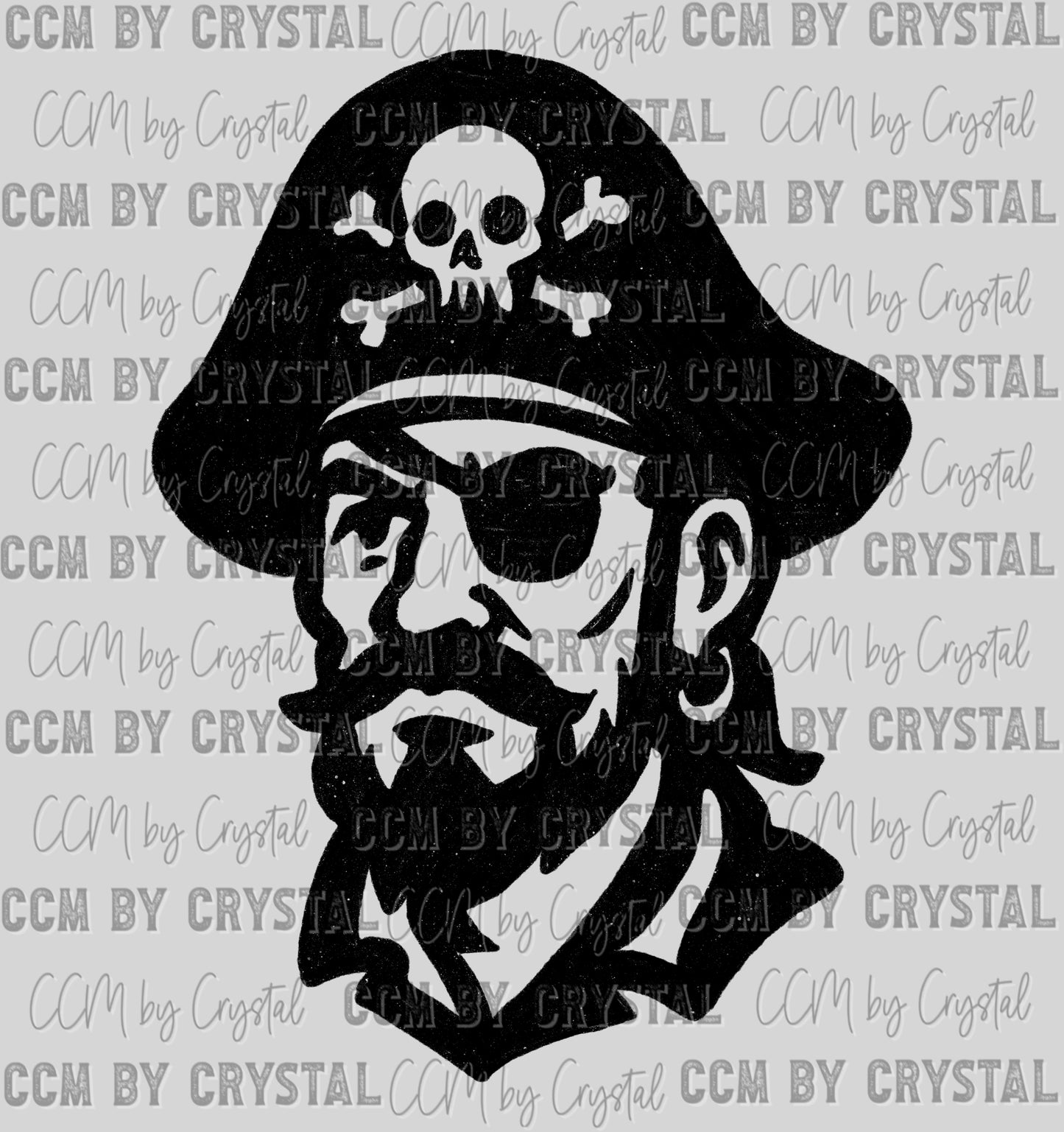 Pirates Mascot Ready to Press Transfer DTF Transfer Sublimation Transfer
