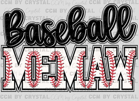 Baseball Memaw Ready to Press Transfer