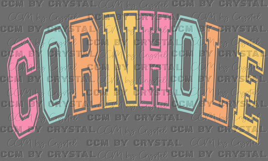 Cornhole Ready to Press Transfer