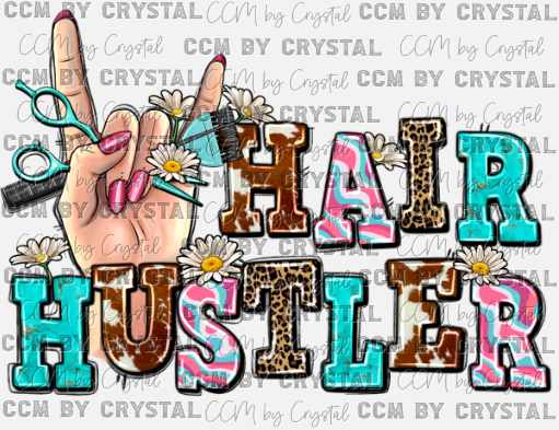 Hair Hustler Ready to Press Transfer