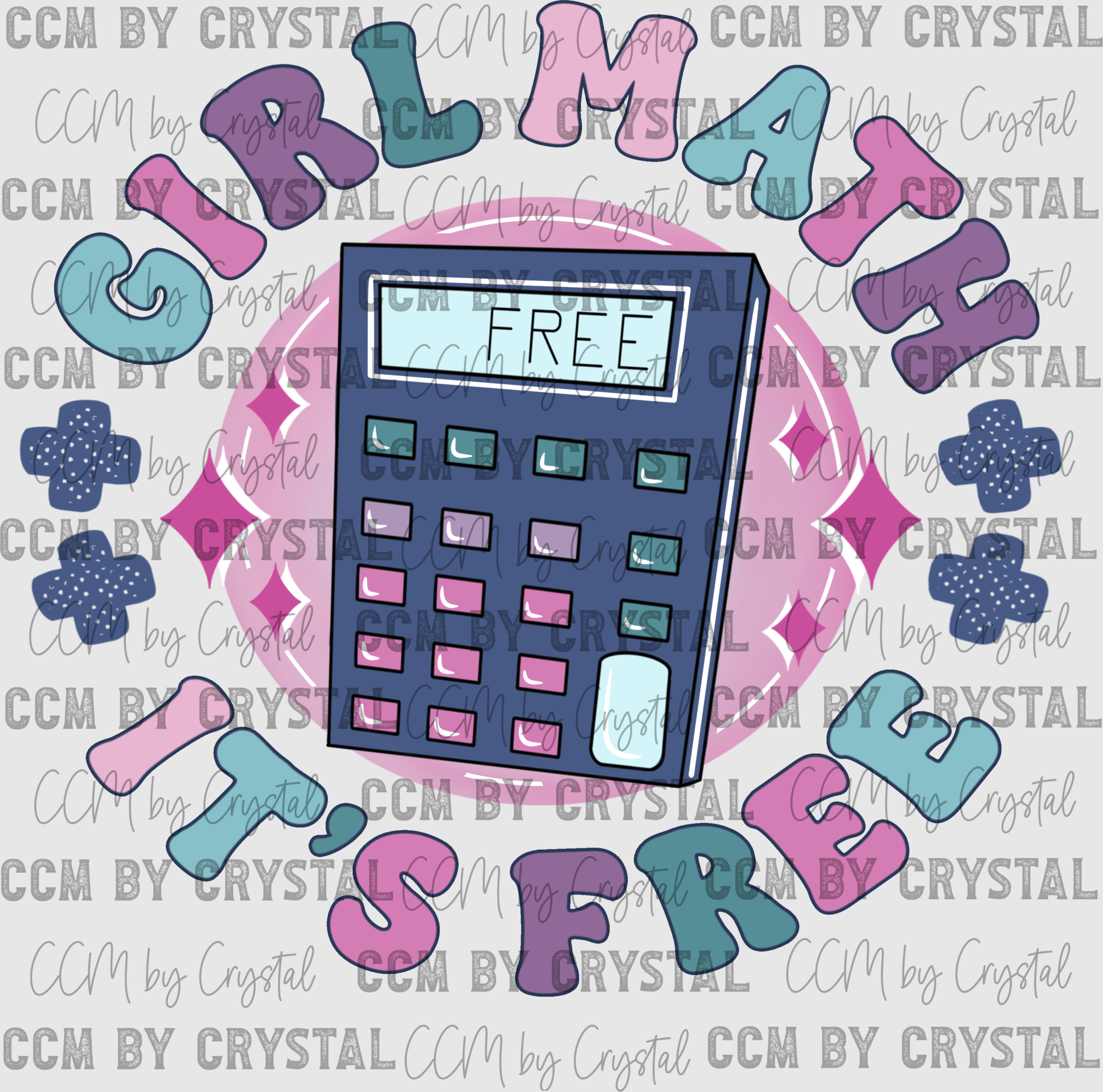 Girl Math Pec Pocket to Girl Math Ready to Press Transfer – CCMbyCrystal
