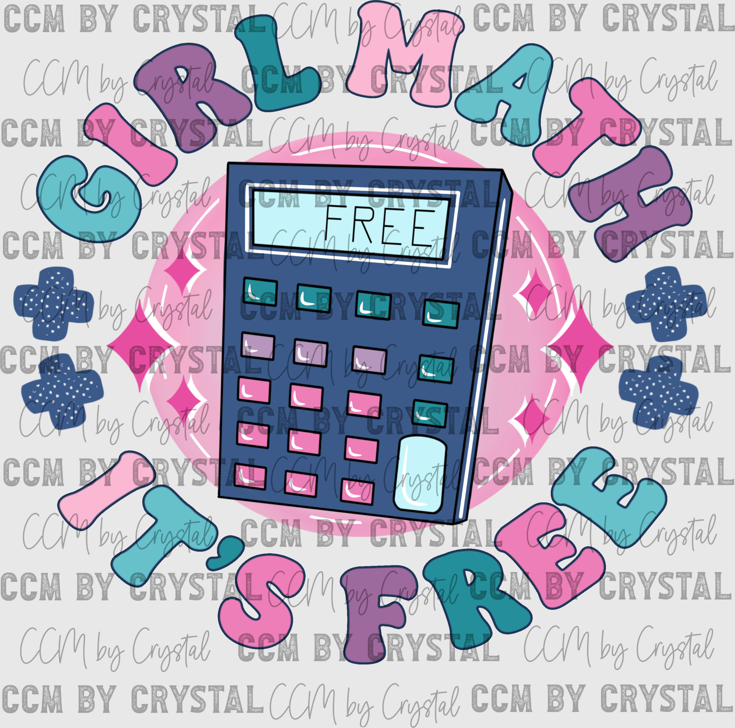 Pocket to Girl Math Ready to Press Transfer
