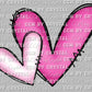 Somebody's Fine Ass Valentine Pocket Hearts Ready to Press Transfer