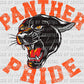 Panther Pride Mascot PNG Digital File ONLY