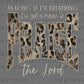 Praise Jesus Leopard Ready to Press Instant Peel DTF Transfers