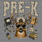 Pre-K Camo Deer Back to School Ready to Press DTF Transfers Sublimation Transfers
