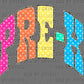 Pre-K Colorful Back to School Back to School Ready to Press DTF Transfers Sublimation Transfers (