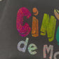 Rainbow Cinco de Mayo Bling Adult SHORT SLEEVE T-Shirt