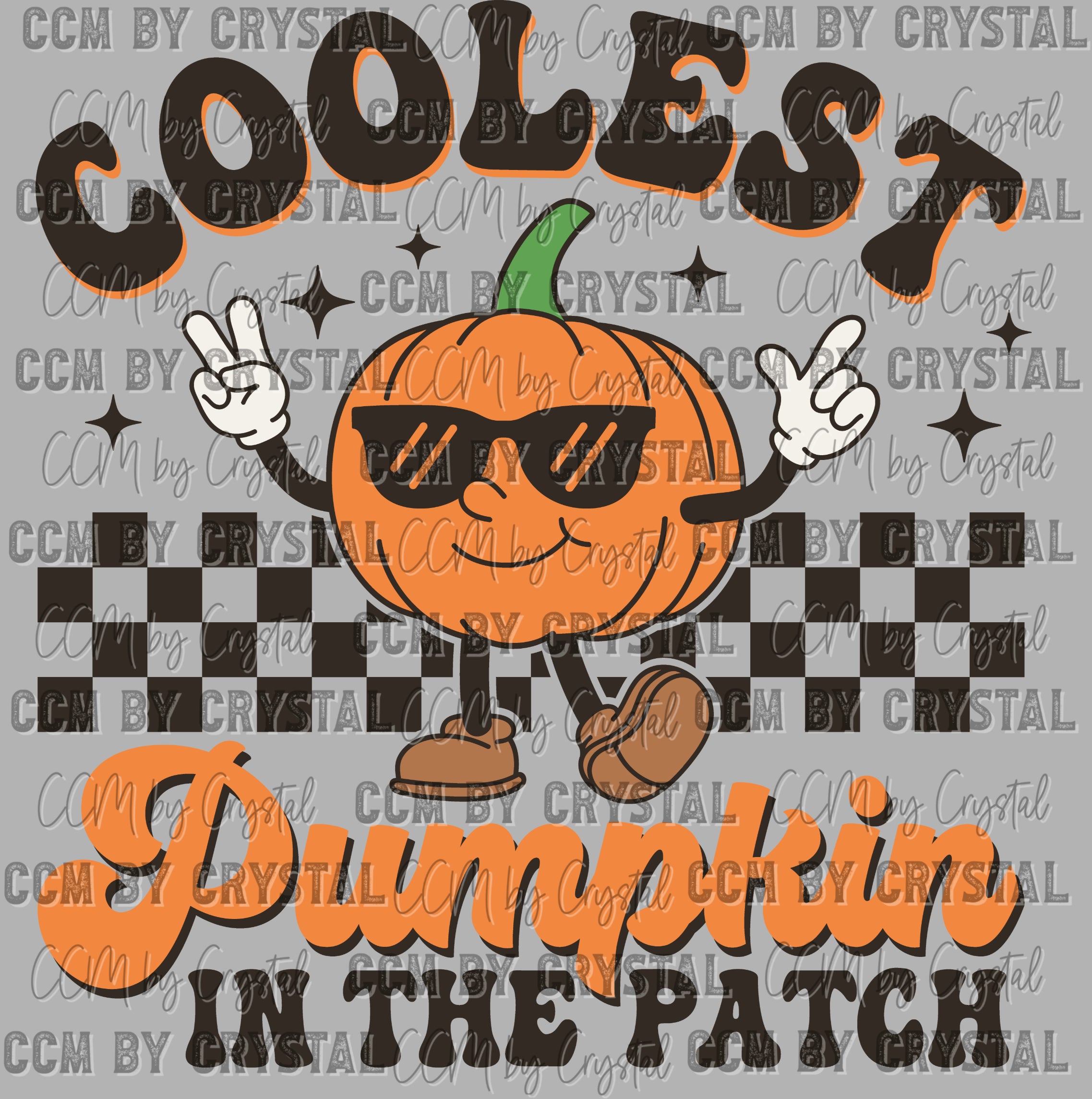 Fall Coolest Pumpkin in the Patch Boy Ready to Press Transfer DTF Tran ...