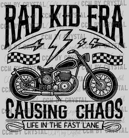 Rad Kid Era Ready to Press Transfer DTF Transfer Sublimation Transfer