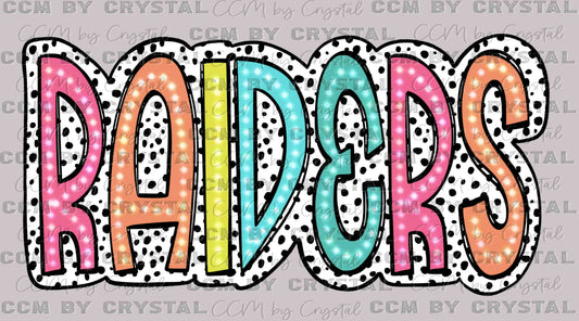Raiders Colorful Ready to Press Transfer