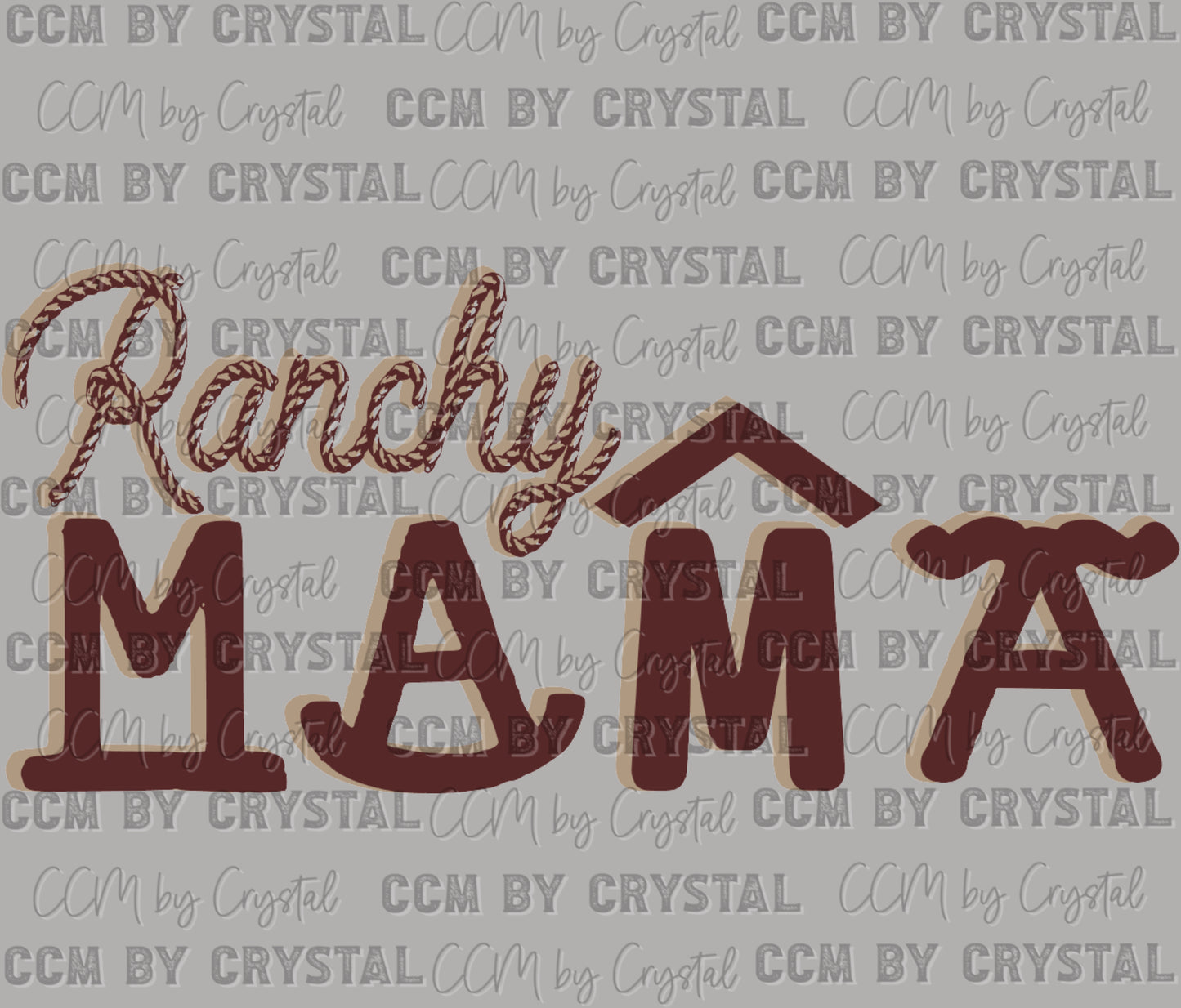 Ranchy Mama Ready to Press Transfer DTF Transfer Sublimation Transfer