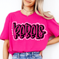 Rebels Doodle Mascot Ready to Press Transfer DTF Transfer Sublimation Transfer