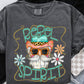 Rebel Spirit Cartoon Mascot Ready to Press Transfer DTF Transfer Sublimation Transfer