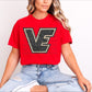 Victoria East Titans Faux Glitter T-Shirt