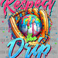 Respect the Drip Baseball Ready to Press Transfer DTF Transfer Sublimation Transfer