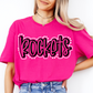 Rockets Doodle Mascot Ready to Press Transfer DTF Transfer Sublimation Transfer