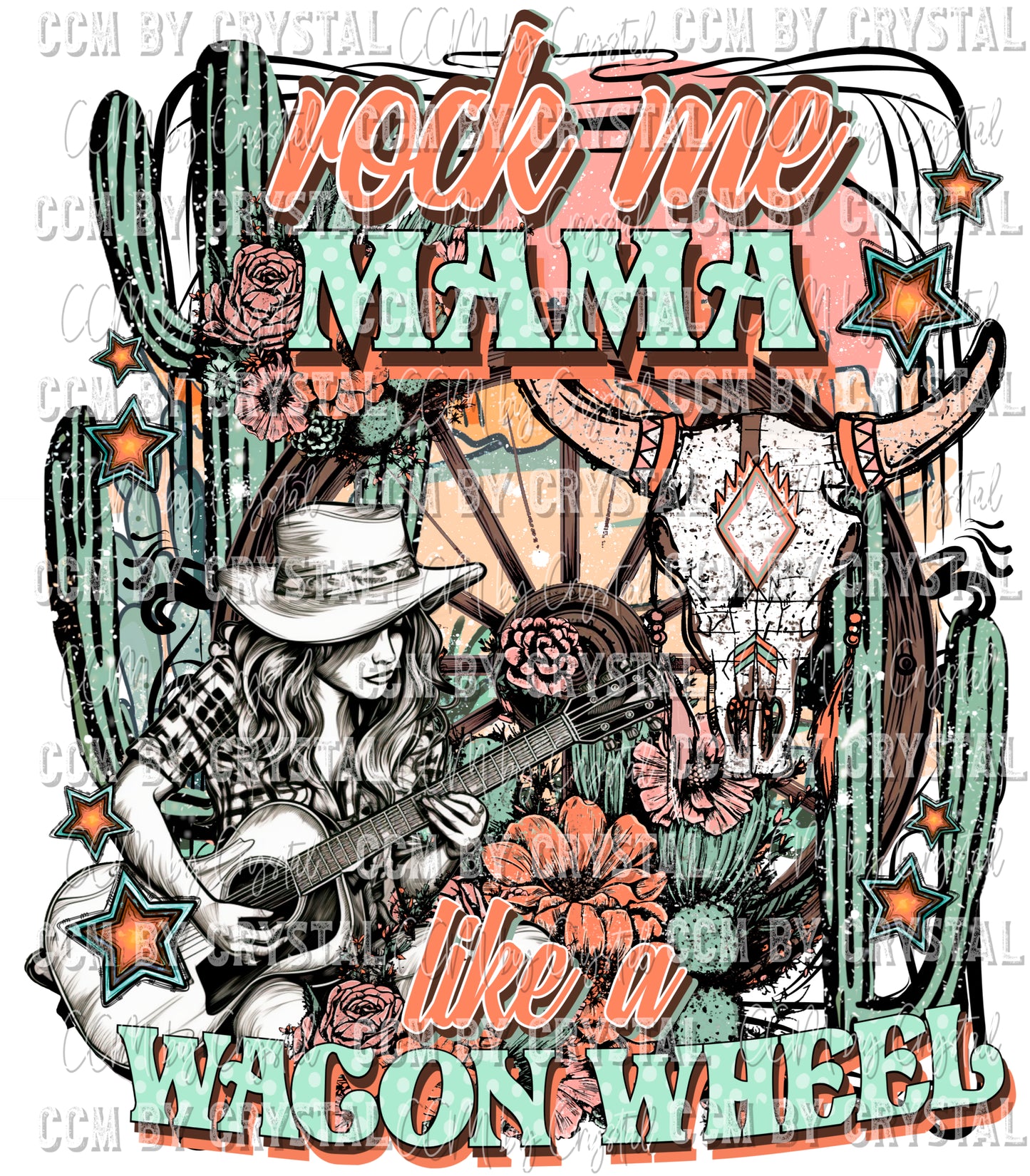 Rock Me Mama Western Country Ready to Press Transfer