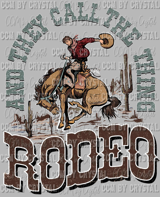 Rodeo Ready to Press Transfer DTF Transfer Sublimation Transfer