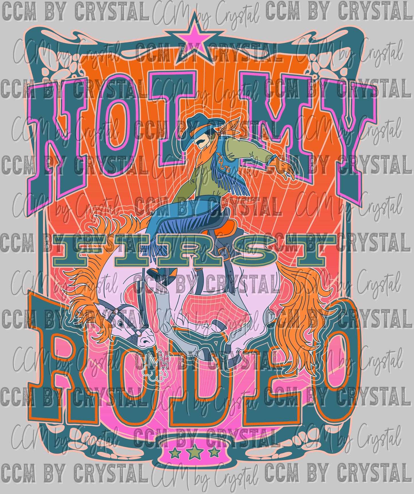 Not My First Rodeo Ready to Press Transfer