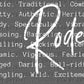 Rodeo Western White Ready to Press Transfer DTF Transfer