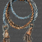 Rope Turquoise Western Ready to Press Transfer DTF Transfer Sublimation Transfer