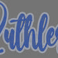 Ruthless 11" 2-Color Ready to Press Spangle Transfer Bling Transfer Sparkle Transfer