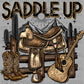 Saddle Up Cowboy Ready to Press Transfer DTF Transfer Sublimation Transfer