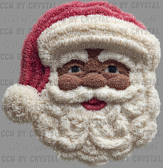 Santa Christmas Ready to Press Transfer DTF Transfer