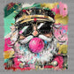 Santa Nutcracker Bubble Christmas Ready to Press Transfer DTF Transfer Sublimation Transfer