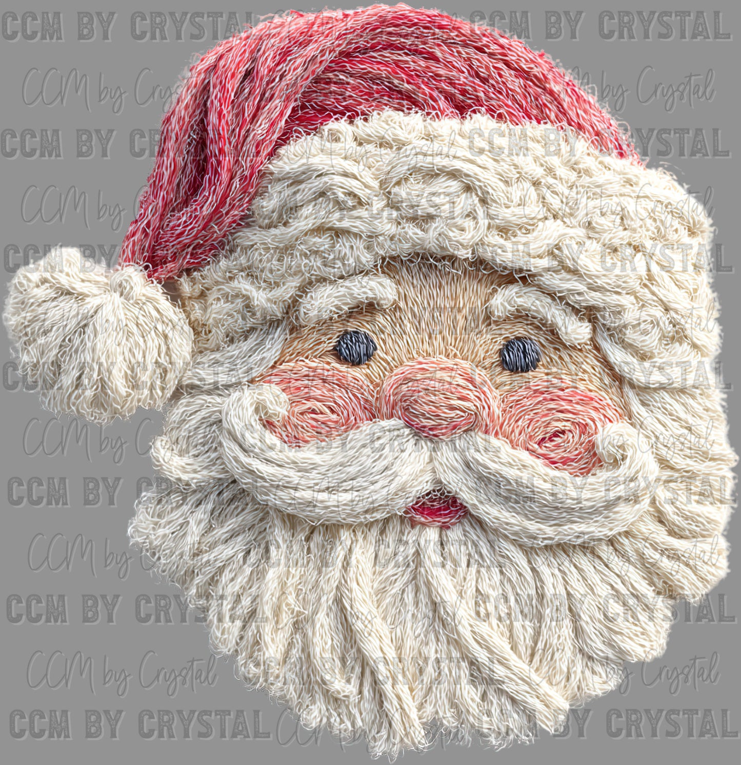 Santa Christmas Ready to Press Transfer DTF Transfer