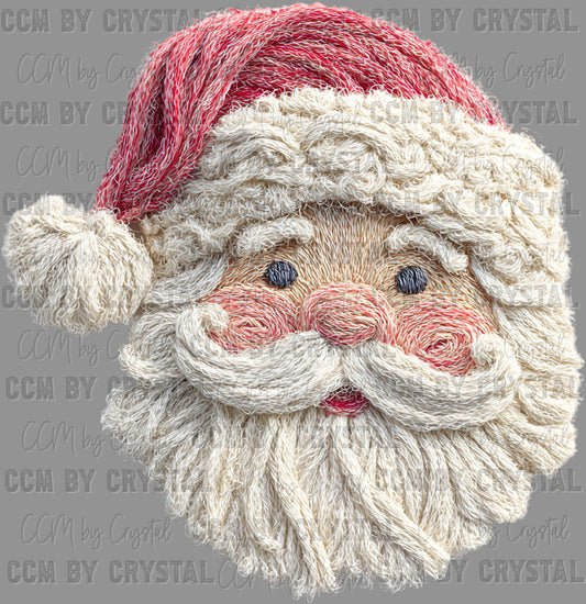 Santa Christmas Ready to Press Transfer DTF Transfer