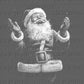 Santa Joy Christmas Ready to Press Transfer Instant Peel DTF Transfer