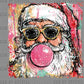Santa Bubble Christmas Ready to Press Transfer DTF Transfer Sublimation Transfer