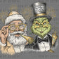 New Years 2026 Santa Green Guy Ready to Press Transfer DTF Transfer