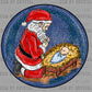 Santa Manger Jesus Christmas Ready to Press Transfer DTF Transfer Sublimation Transfer