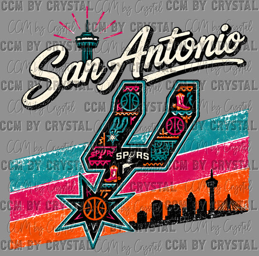SAS Basketball Ready to Press DTF Transfers Sublimation Transfers