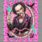 Bright Color Horror Bike Guy Halloween Ready to Press DTF Transfers Sublimation Transfers