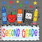 2nd Second Back to School Ready to Press DTF Transfers Sublimation Transfers