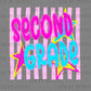 2nd Second Girly Pastel Back to School Ready to Press DTF Transfers Sublimation Transfers