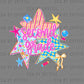 2nd Second Girly Stars Back to School Ready to Press DTF Transfers Sublimation Transfers