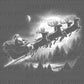 Santa Sleigh Woods Christmas Ready to Press Transfer Instant Peel DTF Transfer