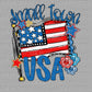 Small Town USA 4th of July Patriotic DTF Transfer Sublimation Transfer