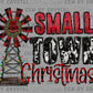 Small Town Christmas Ready to Press Transfer Instant Peel DTF Transfer Sublimation Transfer