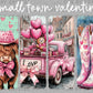 Small Town Valentine Valentine's Day Ready to Press Transfer DTF Transfer