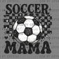 Soccer Mama DTF Transfer Sublimation Transfer Victoria East Red Black Gold