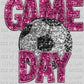 Game Day Soccer Faux Sequins Faux Embroidery Ready To Press Transfer
