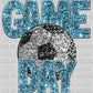 Game Day Soccer Faux Sequins Faux Embroidery Ready To Press Transfer