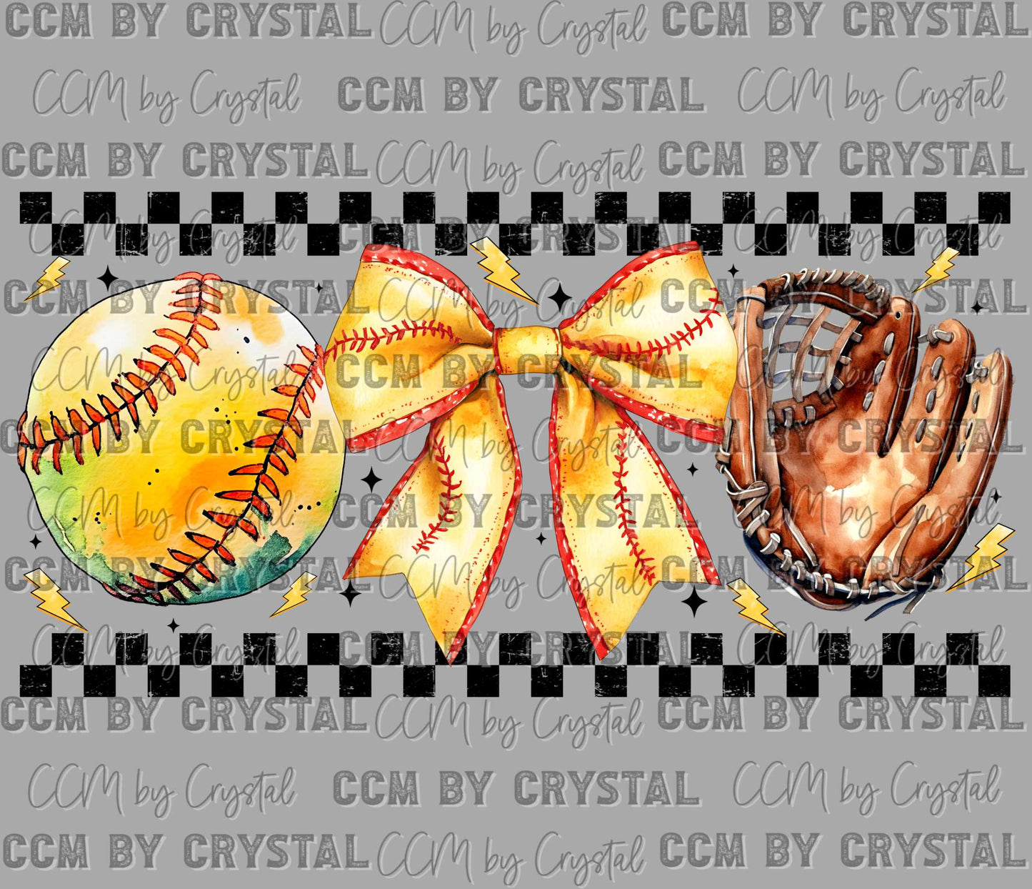 Softball Ready to Press Transfer DTF Transfer Sublimation Transfer